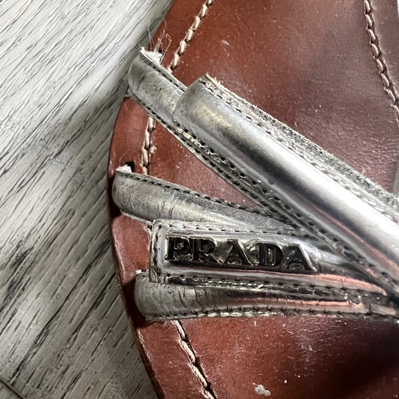 Prada silver sandals - Picture 2 of 6